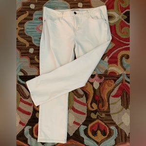 HATCH x Current Elliot White Ankle Jeans Size 29